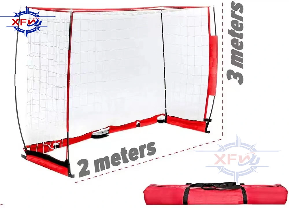 Portable Sporting Goods Practice Training Football Net Polyester Soccer Goal