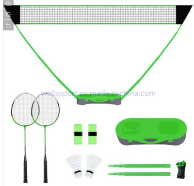 Ensemble de filet portable pour raquette de badminton