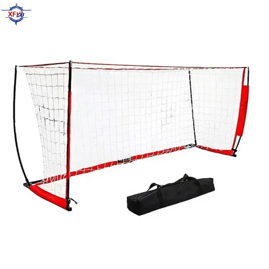 Portable Sporting Goods Practice Training Football Net Polyester Soccer Goal