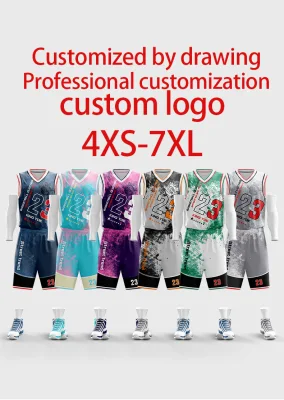 En gros de haute qualité uniformes de basket-ball Sublimation tissu polyester maille retour personnalisé rétro maillot de basket-ball ensembles d'usure